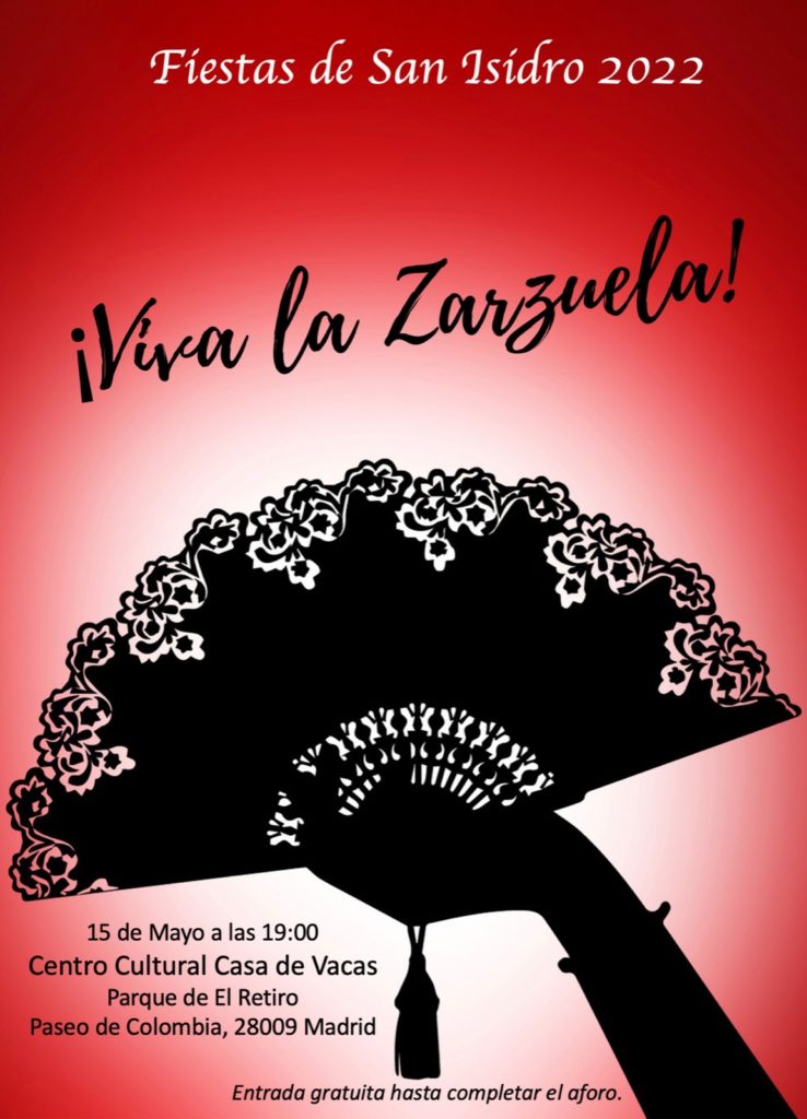 ¡Viva la Zarzuela! Concierto de Reyes Moraleda, soprano.