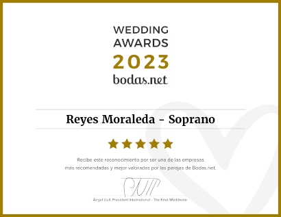 Diploma Wedding Awards 2023, Reyes Moraleda