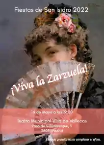 ¡Viva la Zarzuela! Teatro Municipal Villa de Vallecas